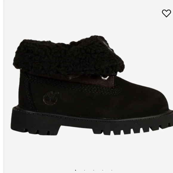 Timberland sherpa booties boy’s infant - Picture 2 of 6